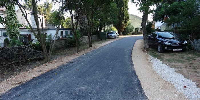 Novi asfalt u ulici Gašpara Kalčića  