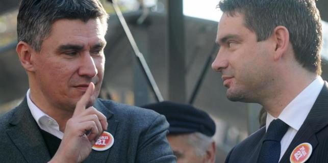 Zoran Milanović i Boris Miletić, predsjednici SDP-a i IDS-a