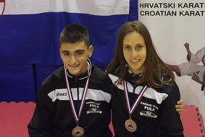 Goran Fazlović i Lucija Šipura brončani na Prvenstvu Hrvatske