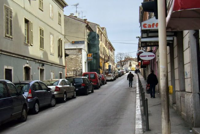 Scalierova ulica u Puli