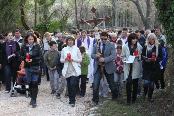 Vrsar: Održan drugi Križni put Ka Svetom Andriji