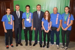 Pulski gradonačelnik Miletić primio nagrađivane kickboxere
