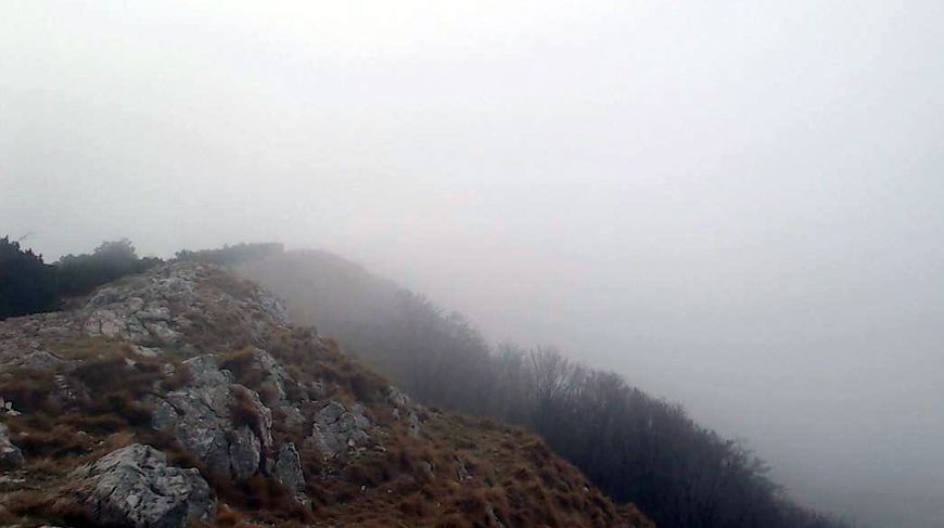 Snimak Učke koji je jutros napravila Istrametova kamera smještena na vrhu Vojak