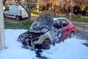 Porečkom policajcu izgorio auto pa kolege sakupili donacije 