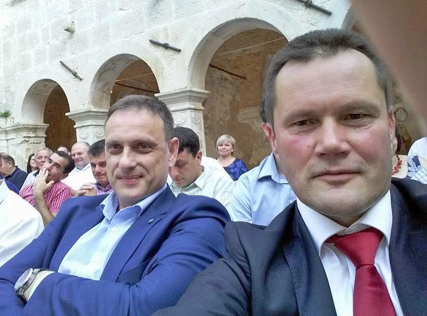 Bivši ministar Anton Kliman i Mario Bratulić (foto: Facebook)