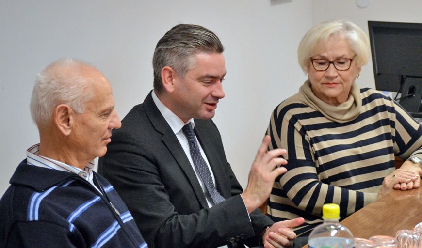 Gradonačelnik Miletić s predstavnicima Sindikata umirovljenika
