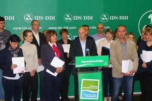 IDS prva stranka koja je prikupila potpise za sve svoje kandidate