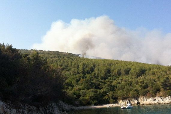 Požar kod Rapca izazvali maloljetnici?