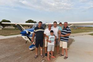 Medulinski piloti: Djed, dva sina i unuk cijeli život lete i uživaju