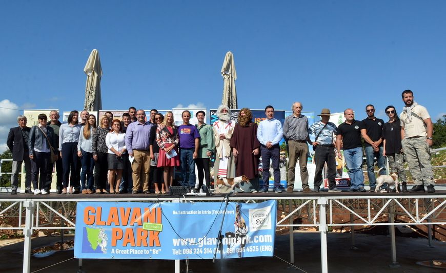 Tiskovna konferencija svih sudionika manifestacije održana je u adrenalinskom parku Glavani pokraj Barbana (foto: Danilo Memedović)