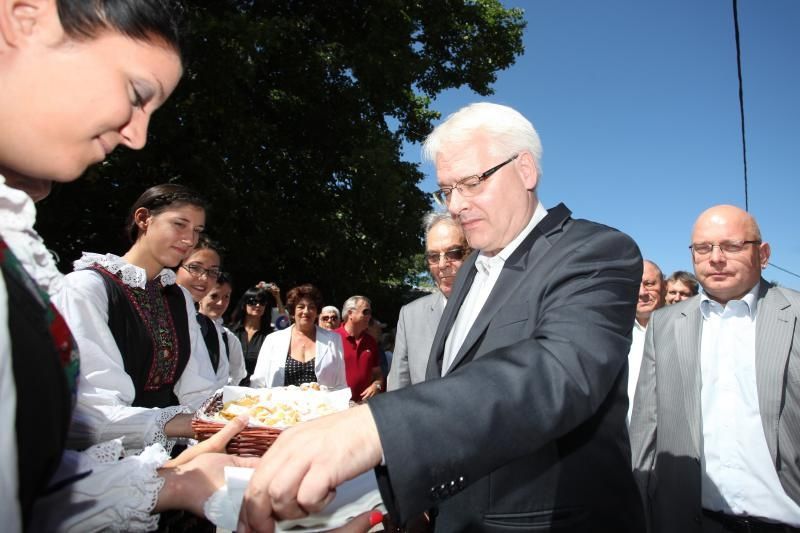 Predsjednik Ivo Josipović u Barbanu (Foto:Nel Pavletić/Pixsell)