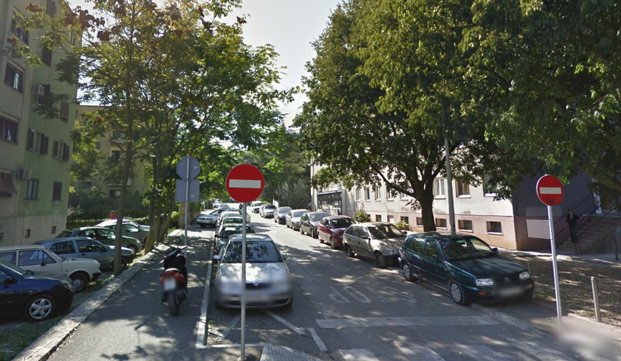 Ulica Mate Balote (foto: Google)