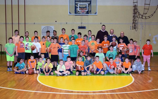 Košarkaši i njihovi prijatelji u Vodnjanu