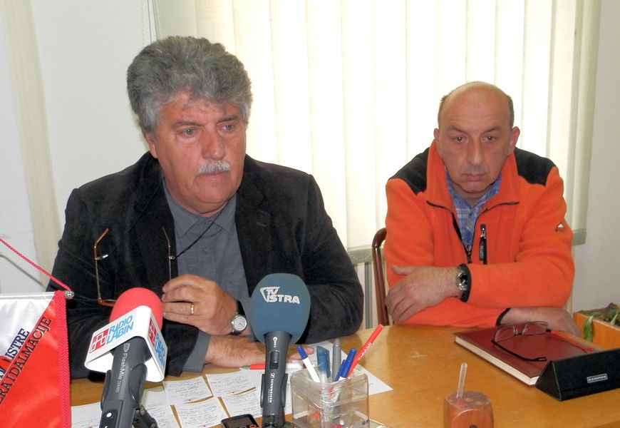 Bruno Bulić i Rade Kosanović tijekom konferencije o Cimosu