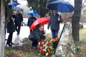 Položeni vijenci u spomen na pogiblju Bruna Valentija