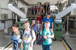 Pulski osnovnoškolci posjetili pročistač na Marleri