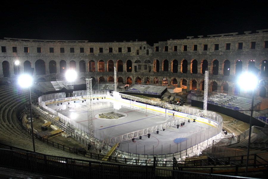 Netočna je informacija o navodnom sufinanciranju Arena Ice Fevera MMXII, od strane Grada Pule iznos pruženih usluga je barem deset puta manji