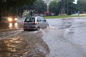 Jako nevrijeme zahvatilo Istru: Najviše kiše palo u Rovinju