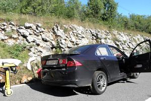 U prometnoj nesreći kod Stepčići ozlijeđen vozač Honde