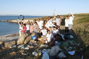 Ekološka akcija mladih Europljana u uvali Lakošaše na Marleri 