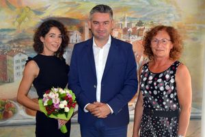 Gradonačelnik Miletić primio jedinu olimpijsku sutkinju iz Istre