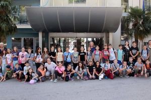 Učenici Rivarele i talijanske škole Novigrad u Pelješcu