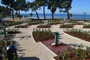 Fitness labirint parkom do nove vizure plaže u Stella Marisu