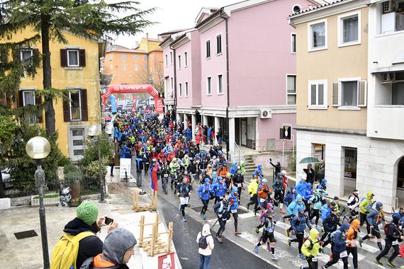 Startala utrka 100 Milja Istre: od Labina preko Učke do Umaga (video)