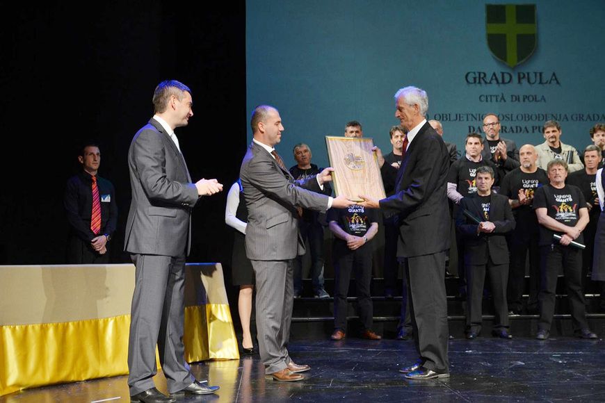 Karlo Radolović bio je dobitnik nagrade Grada Pule 2015. godine (foto: Duško Marušić/PIXSELL)