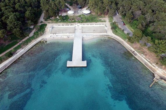 Uređuje se centralna zona kupališta Valkane