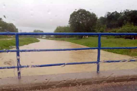 Vodostaj Raše na granici izvanrednih mjera obrane od poplava