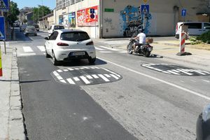 U Marulićevoj ulici postavljeni 'ležeći policajci'