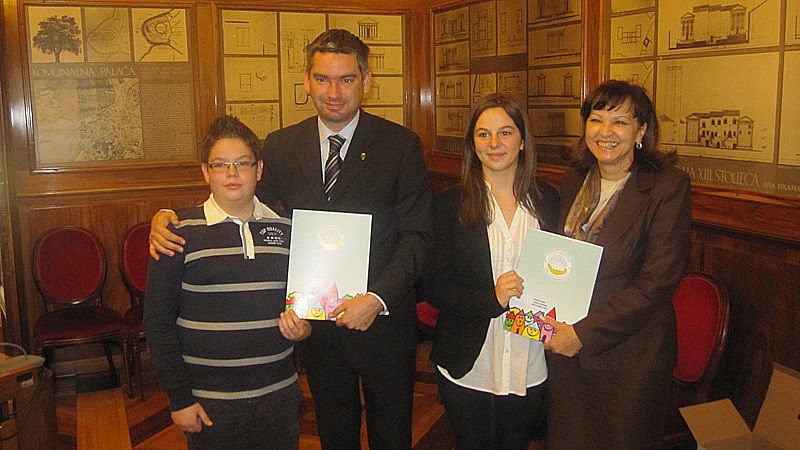 Mario Tomašić, Boris Miletić, Marija Jurić i Vera Radolović