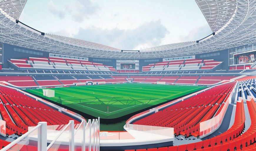 Ovako će izgledati stadion od 5 zvjezdica koji će graditi Kinezi (foto: Sportske novosti)
