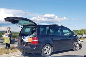 Prometna nezgoda na Istarskom ipsilonu: Turistima pokvaren odmor