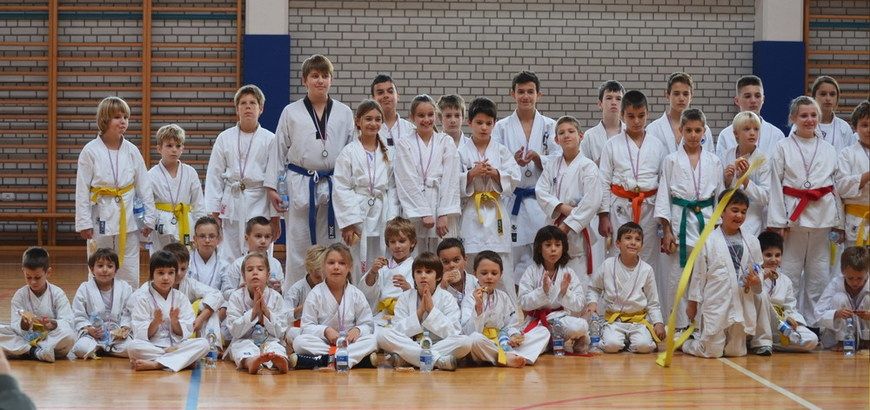 Svoje karate sposobnosti pokazalo je ukupno 60 sudionika nižih školskih razreda, članova karate klubova iz Rovinja, Umaga, Poreča, Novigrada i Buja