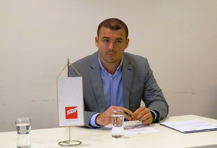 Povjerenik pulske gradske organizacija SDP-a Danijel Ferić