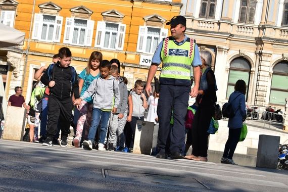 Održana akcija Sigurno u školu