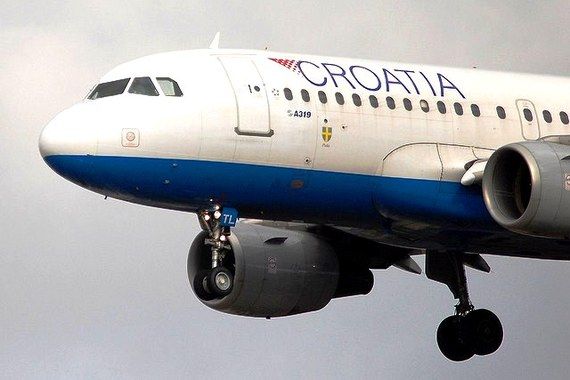 Na Zračnoj luci Pula danas trenažno letenje Croatia Airlinesa