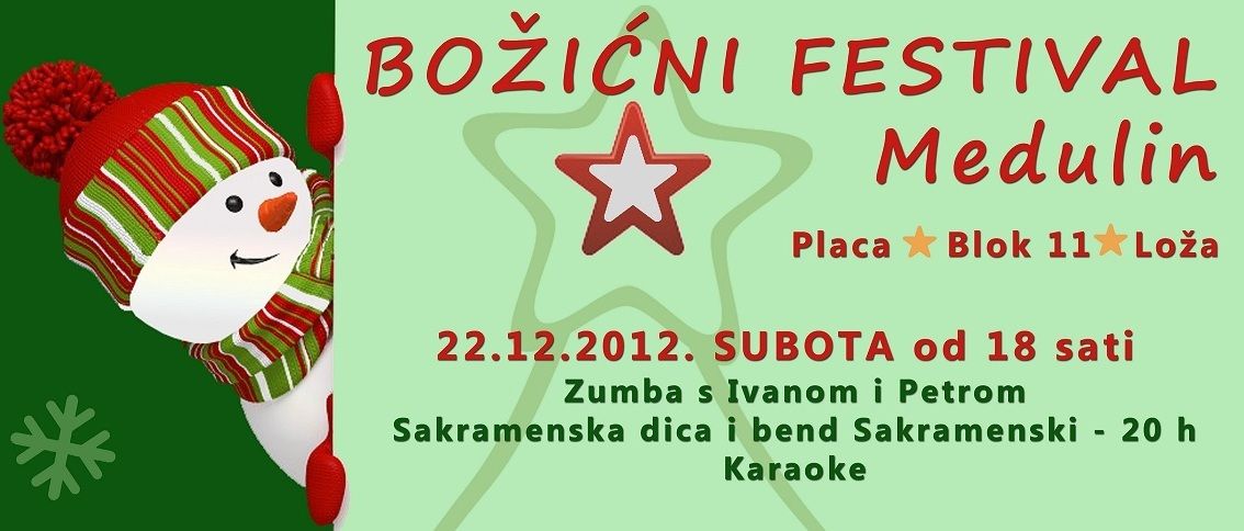 Božićni festival u Medulinu