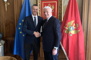 Flego s premijerom i predsjednikom Skupštine Crne Gore