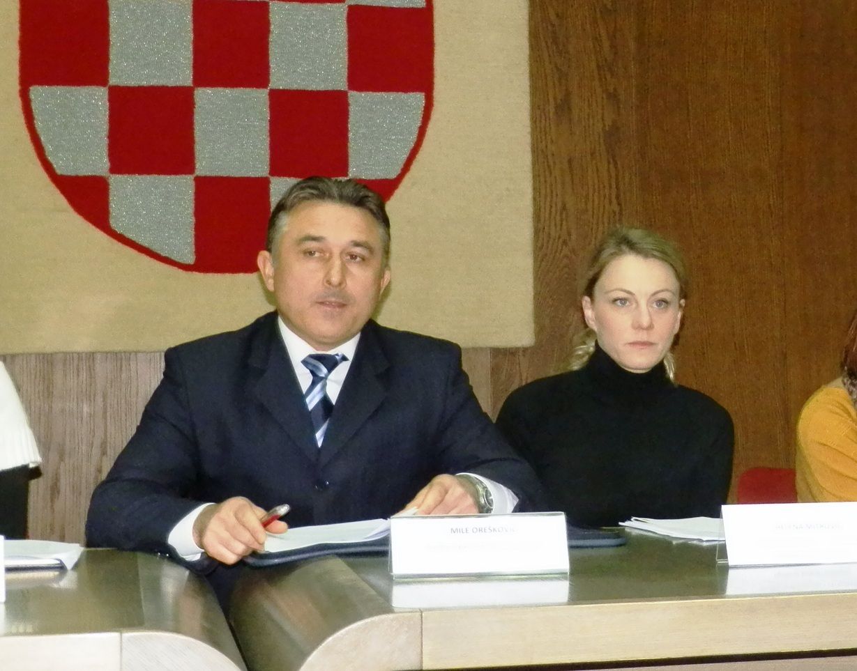 Mile Orešković i Helena Mitrović