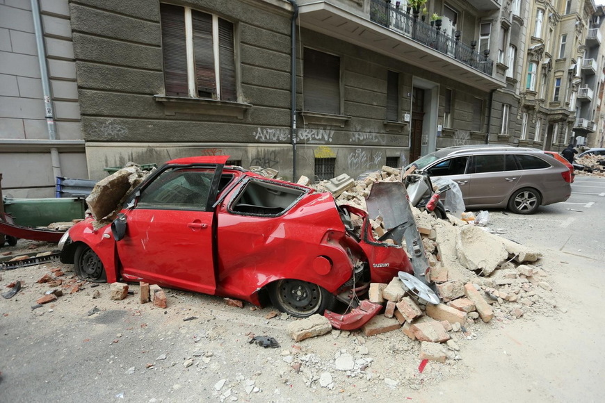 Posljedice potresa u Zagrebu (foto: Emica Elveđi/PIXSELL) 