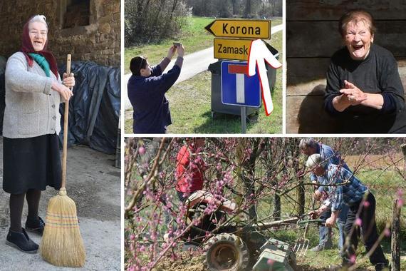 Njih petero živi u selu Korona: 'Nemamo se čega bojati!' 