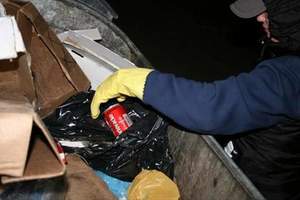 Pula: U kanti za smeće pronašao krivotvorene novčanice