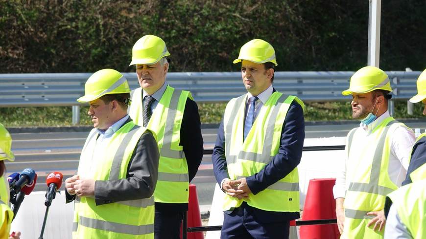 S posjete ministra prometa Butkovića gradilištu Ipsilona
