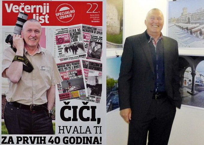 Duško Marušić Čiči na naslovnici nikad objavljenog izdanja Večernjeg lista od 22. lipnja