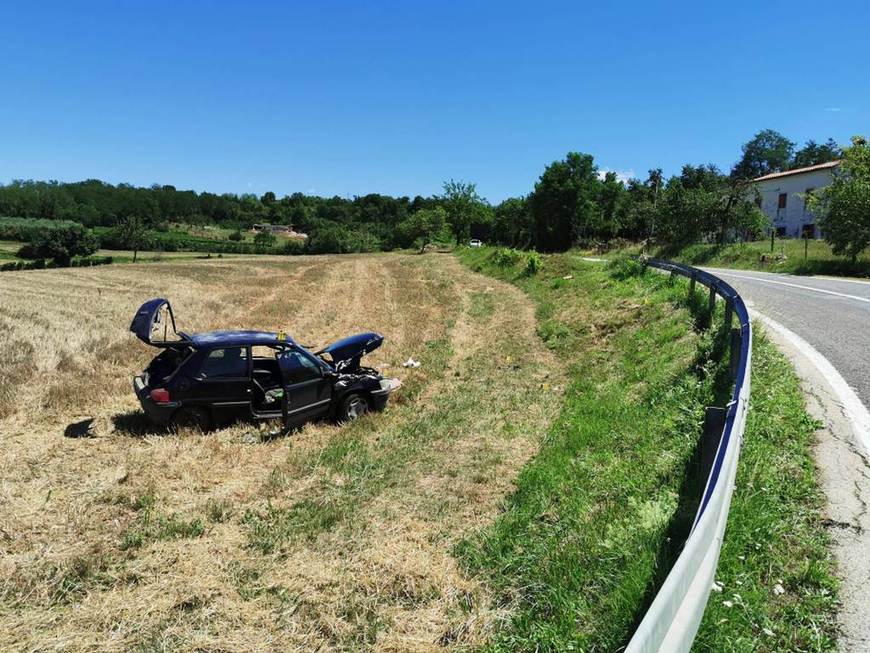 Prometna nesreća u Vižinadi (foto: 24sata)