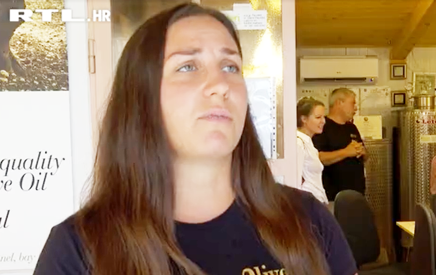 Ivana Paulišić, vlasnica maslinika u Istri (foto: RTL)