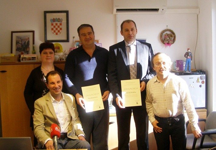 Zahvalnice DTI-a uručene su Muji Mešinoviću i pazinskom gradonačelniku Renatu Krulčiću